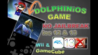 DolphiniOS Nintendo Wii & GAMECUBE GAMES on iPhone or iPad! (NO JAILBREAK)