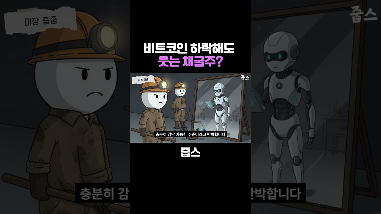 비트코인 하락해도 웃는 채굴주?