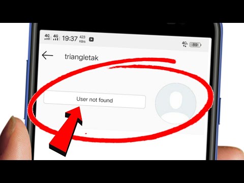 How To Fix Instagram User Not Found