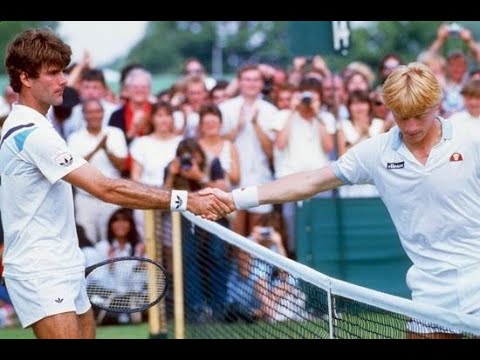 UNTOLD STORY!  Boris Becker at Wimbledon 1985 Fourth Round