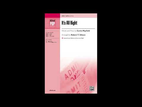 It's All Right (SATB), arr. Robert T. Gibson – Score & Sound