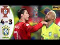 Portugal vs Brazil 4-3 | FIFA World Cup  Qualifiers Imajinary 2026 • Ronaldo x Neymar