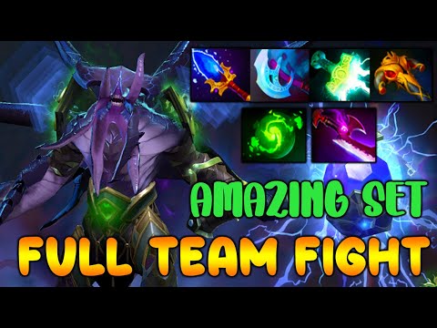 1000$ SET [ FacelessVoid ] INTENSE CARRY BUILD - FULL TEAM FIGHT - DOTA 2 GAMEPLAY