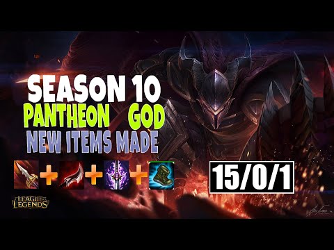 GOD PANTHEON SEASON 10 | GAMEPLAY 2020 - League of Legends
