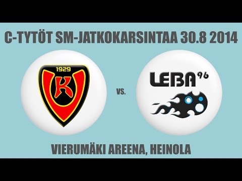 C-tytöt SM-jatkokarsintaa Heinolassa KooVee vs. LeBa-96