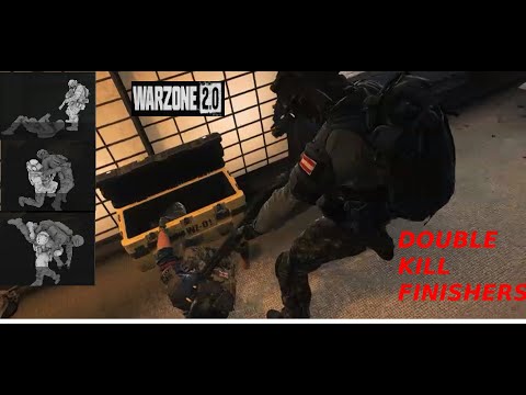 DOUBLE KILL FINISHERS *NEW KÖNIG ARACHNID SKIN* WARZONE 2