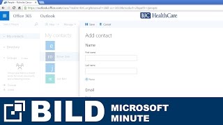 Outlook People and Tasks OWA