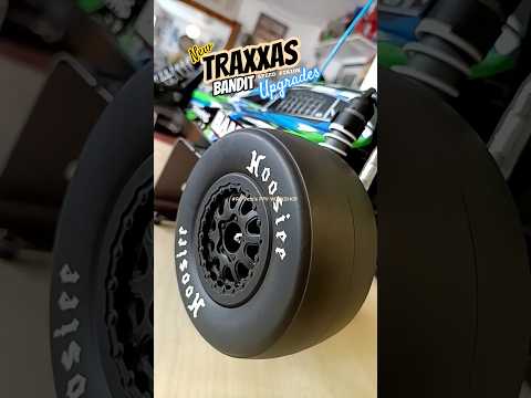 NEW TRAXXAS RC BANDIT SPEED PINION UPGRADE HOW TO #DRAG SLASH PROJECT WELD CHROME MT HOOSIER SLICKS
