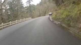 preview picture of video 'Fixie Ride on Historic Crown Point Highway - NEW PAVEMENT!'