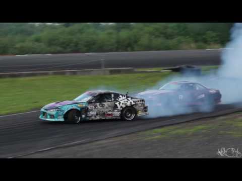 Kevin Morin Leading Alex Gosselin - Dmcc Drift 2015 Round 2
