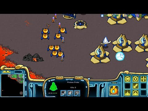 StarCraft: Cartooned (Carbot Remastered) BW Campaign Protoss Mission 6 - Return to Char