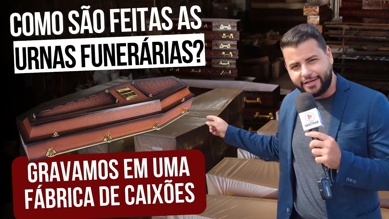 IMPRESSIONANTE: A FABRICAÇÃO DE CAIXÕES PARA AS FUNERÁRIAS