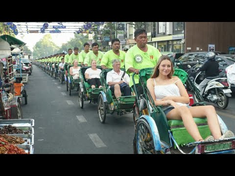 AMAZING CITY/ Walking Tour In Cambodian Street Food-2026/Riverside Food Market Tour, Phnom Penh