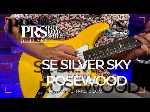 PRS SE Silver Sky Rosewood - Dandy Lion