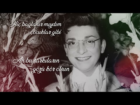 Zeki Müren - Ah Bu Şarkıların Gözü Kör Olsun (Official Lyric Video)