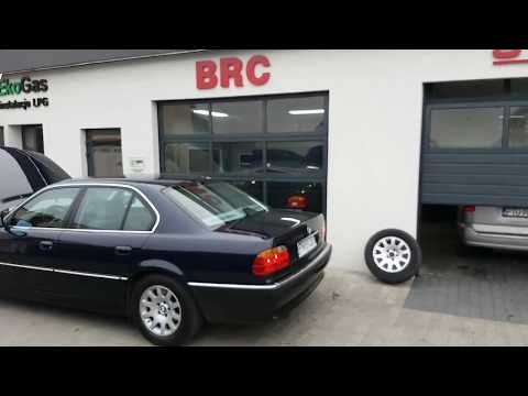 BMW 735 V8 E38 - instalacja LPG Stag QBox 8 .