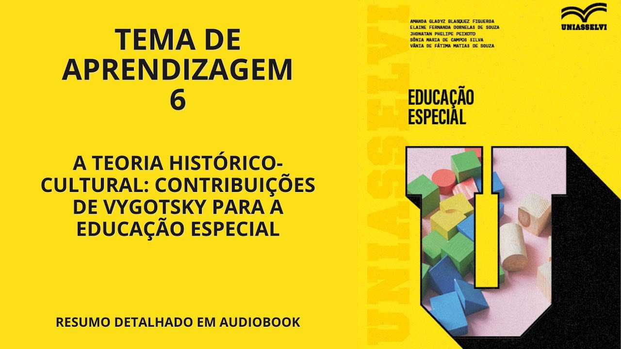 [06] Educação Especial (RESUMO EM AUDIOBOOK) - TEMA DE APRENDIZAGEM 6