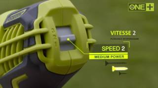 VISSEUSE À CHOC 3 VITESSES 18 V, RYOBI ONE+