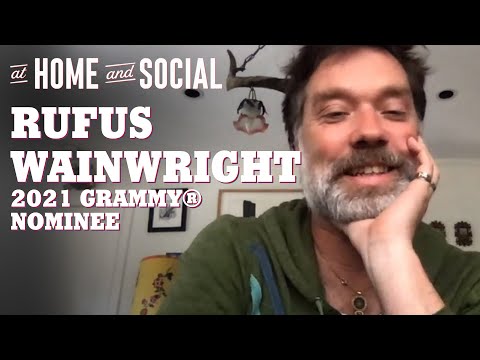 Rufus Wainwright on Recording for "Shrek" and "Moulin Rouge" | At Home and Social