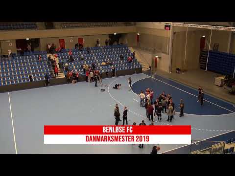 Finale herrer 2019 - Frederikshavn Blackhawks vs. Benløse FC - Floorball Superfinaler