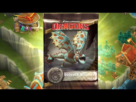 BEDROCK BUDDIES PACK - Dragons: Rise of Berk