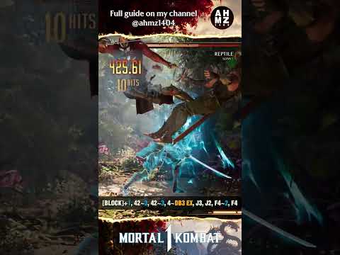 Kenshi 52% 1 bar combo – Mortal Kombat 1