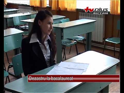 Dezastru la bacalaureat