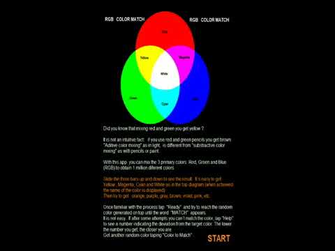 Color Match RGB video
