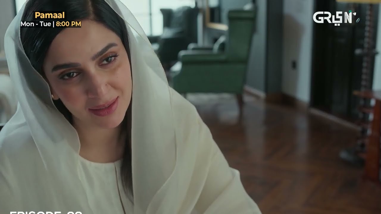 Pamaal Episode 22 | Best Moment 01 | Usman Mukhtar - Saba Qamar | Green TV Entertainment