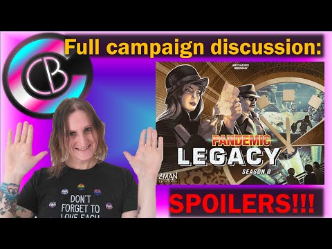 Spoilers: Pandemic Legacy Season 0 - full campaign discussion