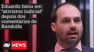 Eduardo Bolsonaro diz que vai à PGR contra Randolfe por “ativismo judicial”