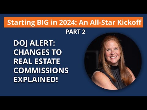 DOJ Impact on Real Estate Commissions, Insights for Agents! | Tom Ferry’s Mega Webinar Part 2