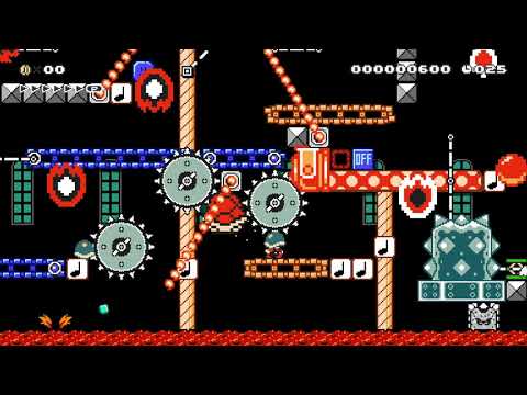 ☆Automatic Level (40 sec)☆ by Lectra 🍄 Super Mario Maker 2 #amp