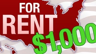 What $1,000 In Rent Gets You In 12 U.S. Cities