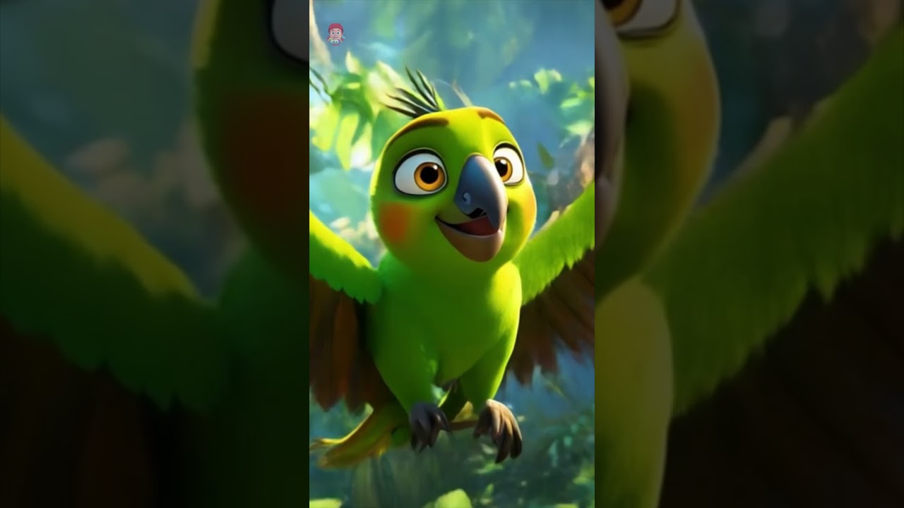 Mittu Mittu the Parrot, Hindi Rhymes for Kids #hindirhymes #hindipoem #babysongs #poem #kidssong