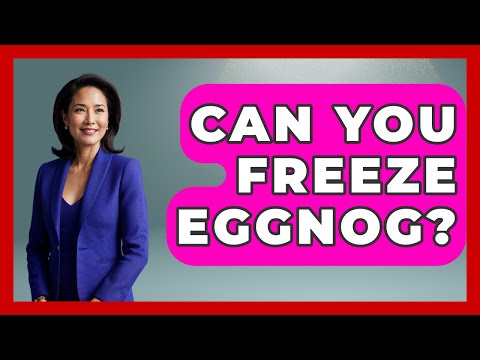 Can You Freeze Eggnog? - Im a 50s Baby