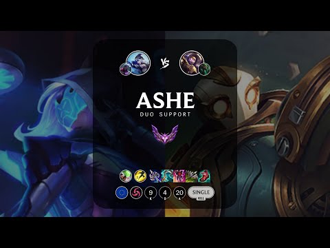 Ashe Support vs Blitzcrank - EUW Master Patch 13.6