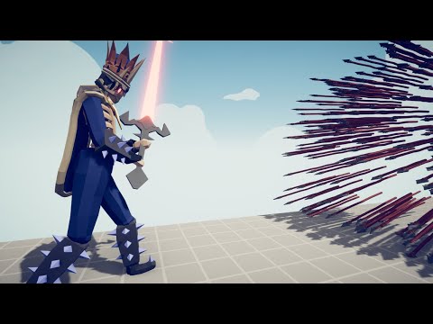 SKELETON KING vs GOD UNITS | TABS Totally Accurate Battle Simulator