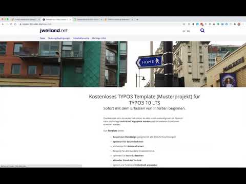 Das Musterprojekt für TYPO3 10 LTS von jweiland.net (14.07.2020)