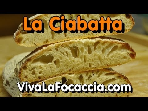 Ricetta del Pane Ciabatta Fatto in Casa