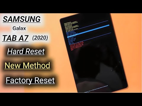 Samsung Tab A7 (2020) Hard Reset | How To Hard Reset Samsung Tab A7 2021