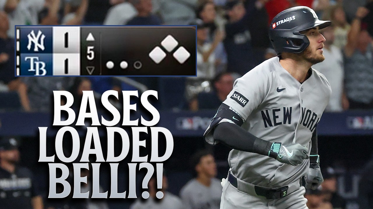 Bases loaded for Belli?! Yankees LOAD 'EM UP in the 5th inning during a TIE GAME! 😱💪| MLB Highlights