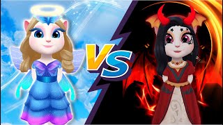 ANGEL ANGELA😇 vs DEVIL ANGELA👿 || new gameplay 2023