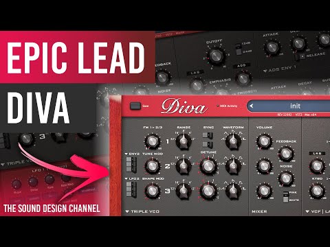 Diva Tutorial | Brilliant Lead, Melodic House | Anjunadeep and Colorize Style
