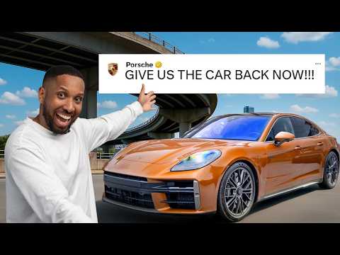 PORSCHE GAVE ME A PANAMERA TURBO S