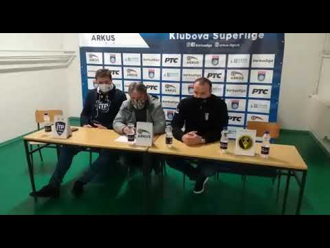 ARKUS liga Playoff 5. kolo / RK Metaloplastika - RK Dinamo / Izjave aktera meča nakon utakmice