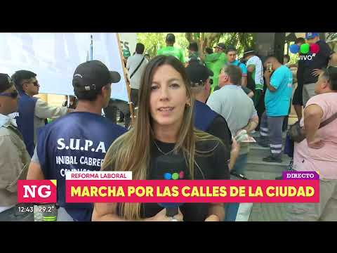Marcha contra la reforma laboral | TELEFE ROSARIO