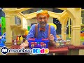 Blippi Visits Kinderland Indoor Playground Blippi Educational Videos For Kids