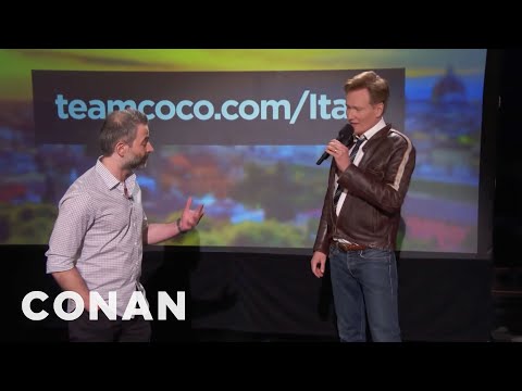 Q&A: Conan's Wedding Present For Jordan | CONAN on TBS