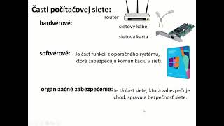 9. ročník počítačové siete